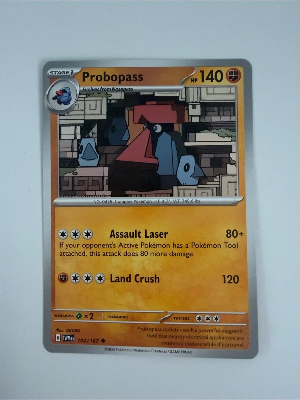 🪨 Rock & Fighting Pokémon Card Lot | Steelix Riolu Mankey Nosepass ✨5/$25✨